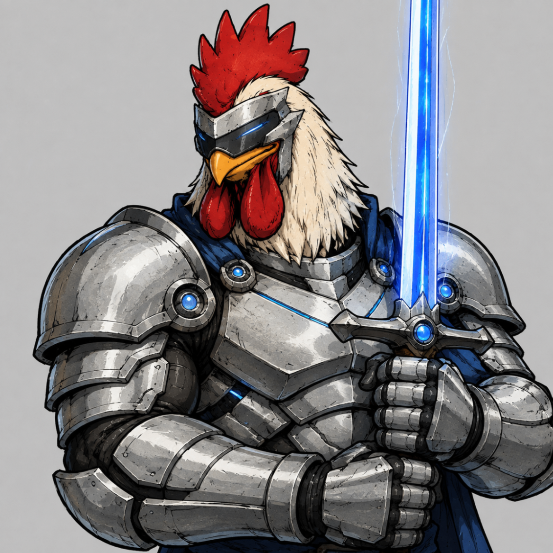 TALVX13 rooster archetype artwork