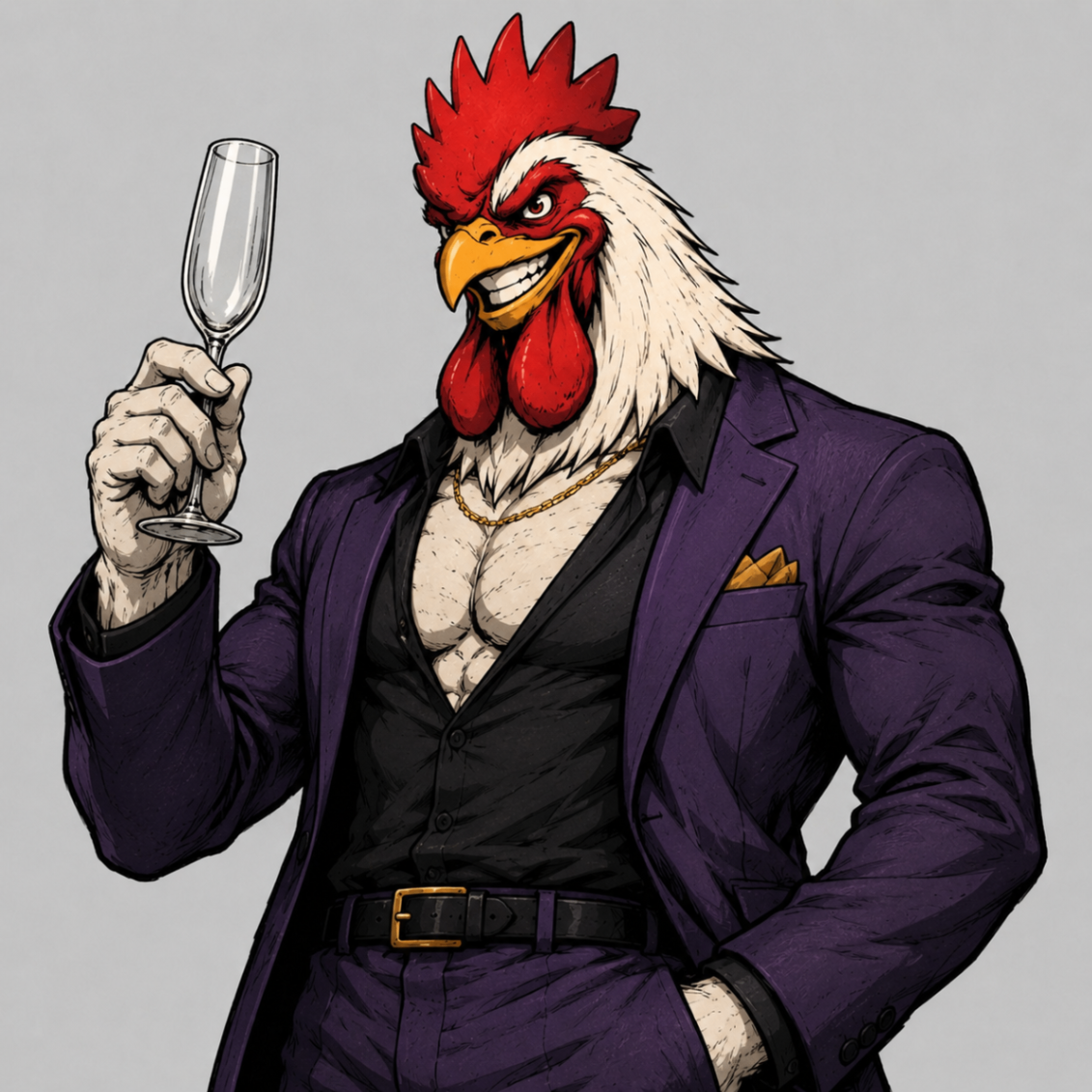 TALVX13 rooster archetype artwork