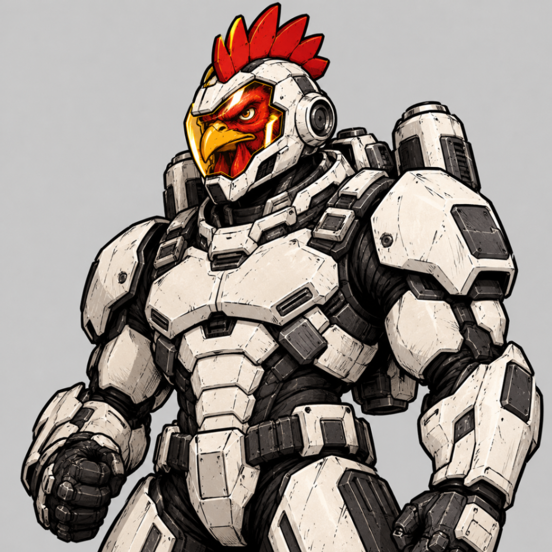 TALVX13 rooster archetype artwork