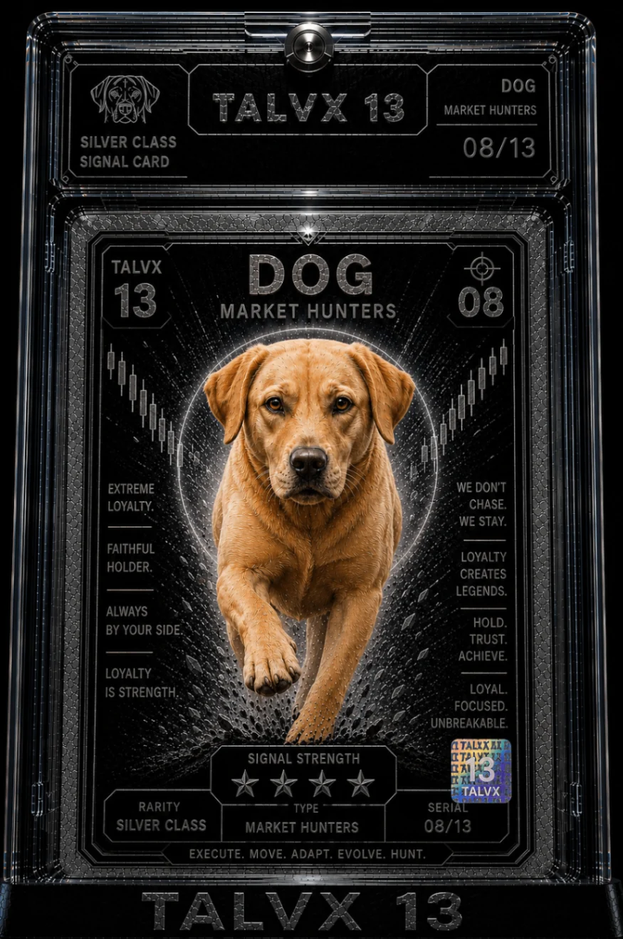 Dog premium signal card