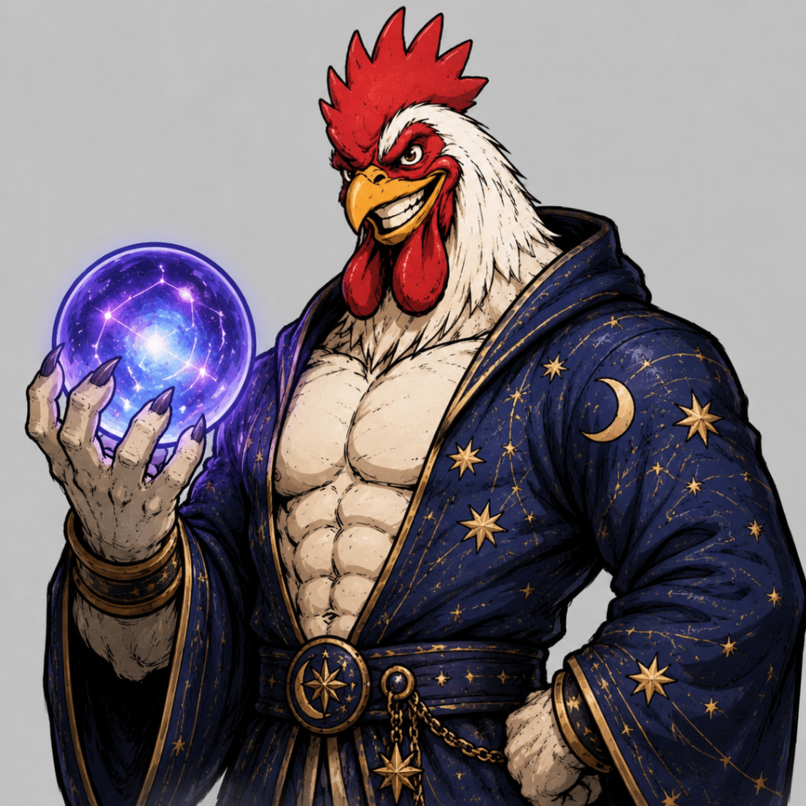 TALVX13 rooster archetype artwork