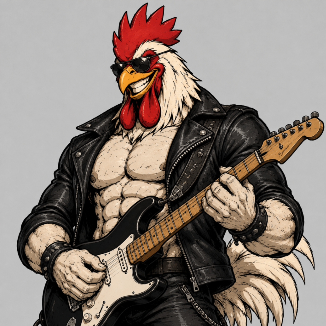 TALVX13 rooster archetype artwork