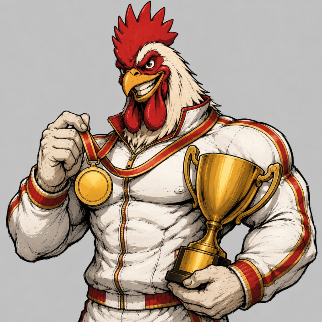 TALVX13 rooster archetype artwork