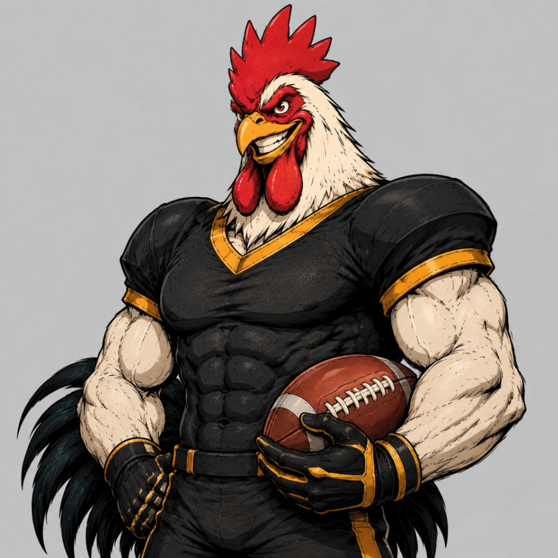 TALVX13 rooster archetype artwork