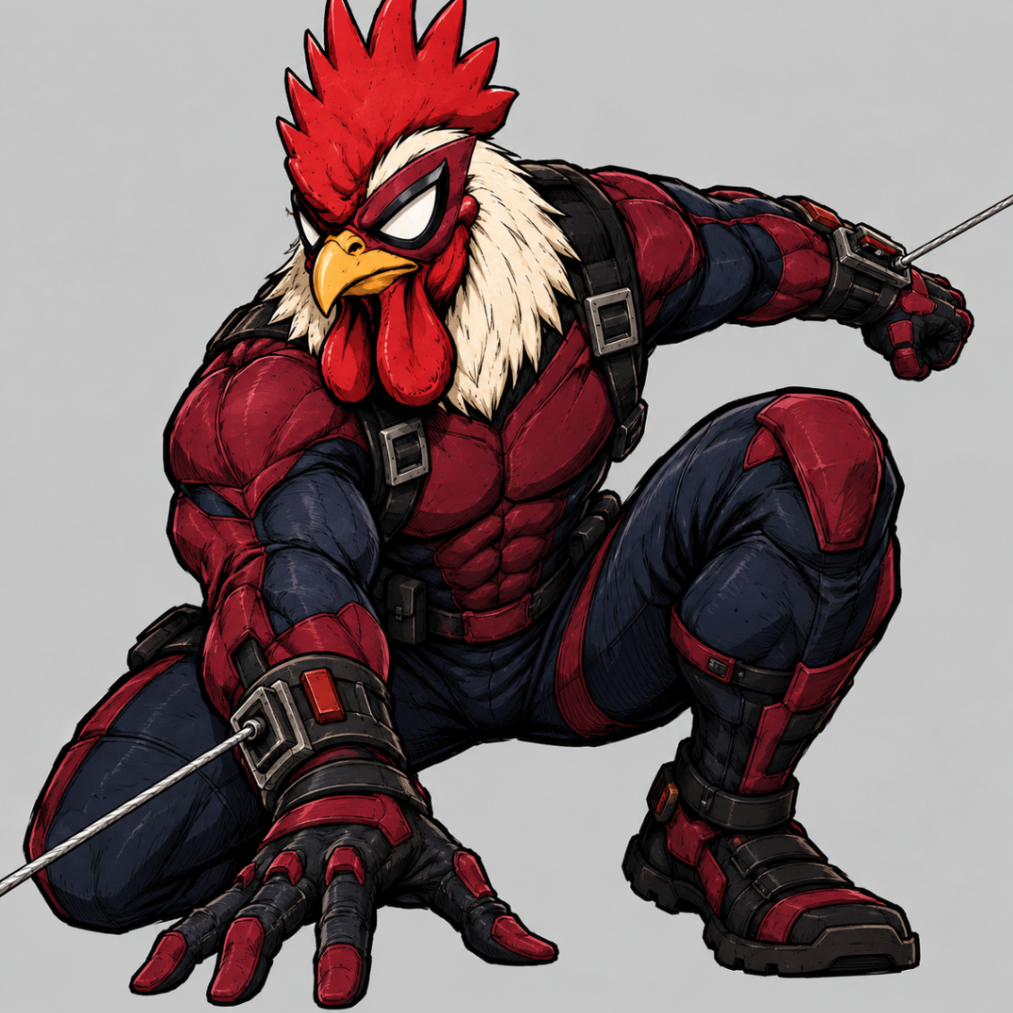 TALVX13 rooster archetype artwork