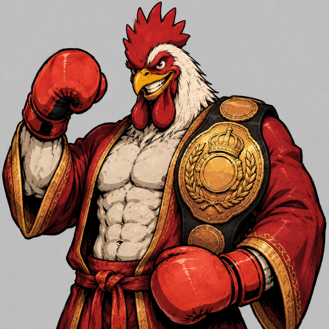 TALVX13 rooster archetype artwork